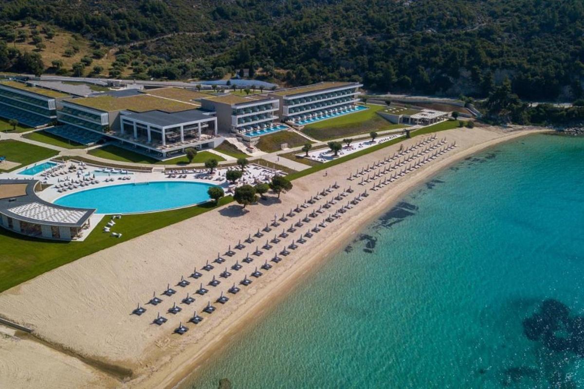 Ammoa Luxury Hotel & Spa Resort Nikiti  Exterior foto